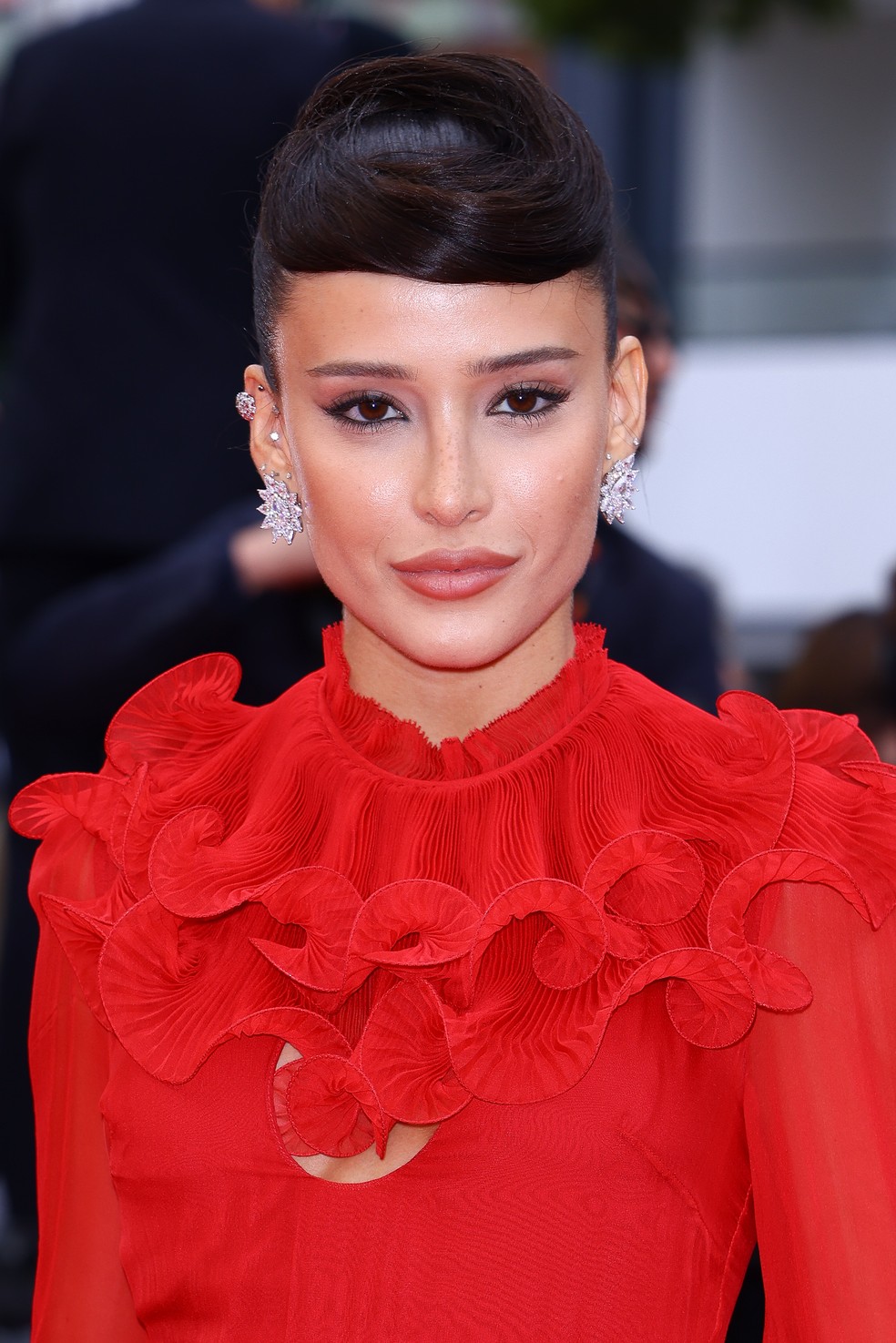 Livia Nunes no Festival de Cannes 2025 — Foto: Getty Imagems