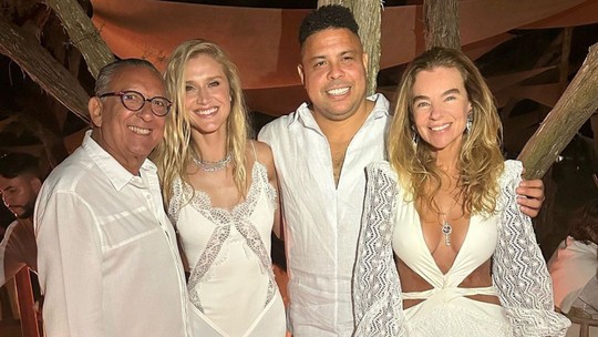 Desirée Soares abre álbum do jantar de boas-vindas de Ronaldo e Celina Locks em Ibiza