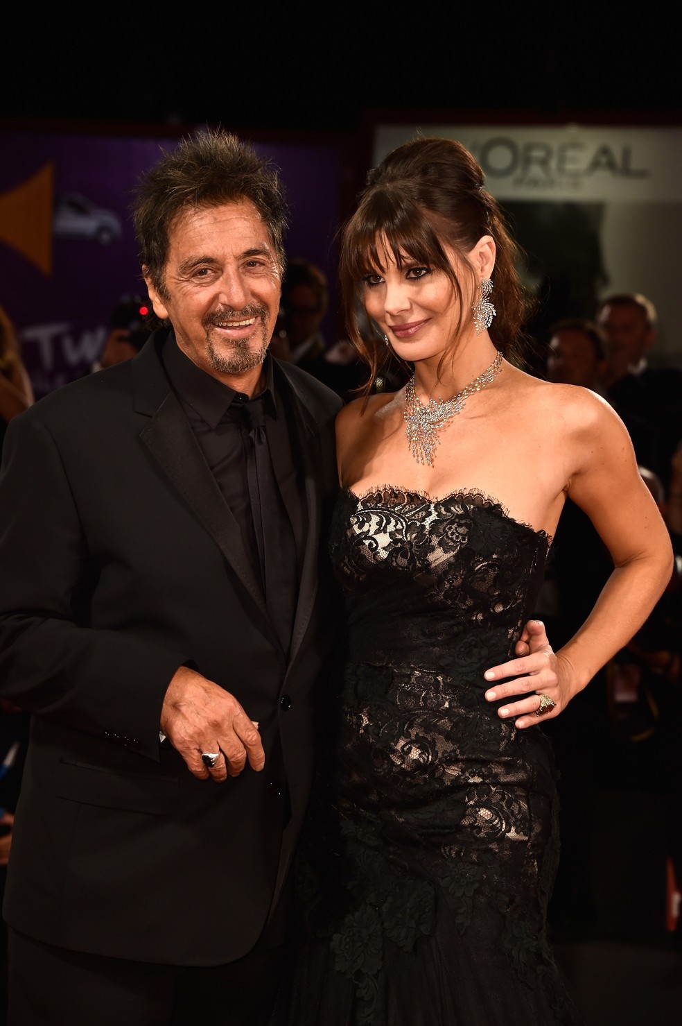 Al Pacino janta com namorada argentina em Los Angeles