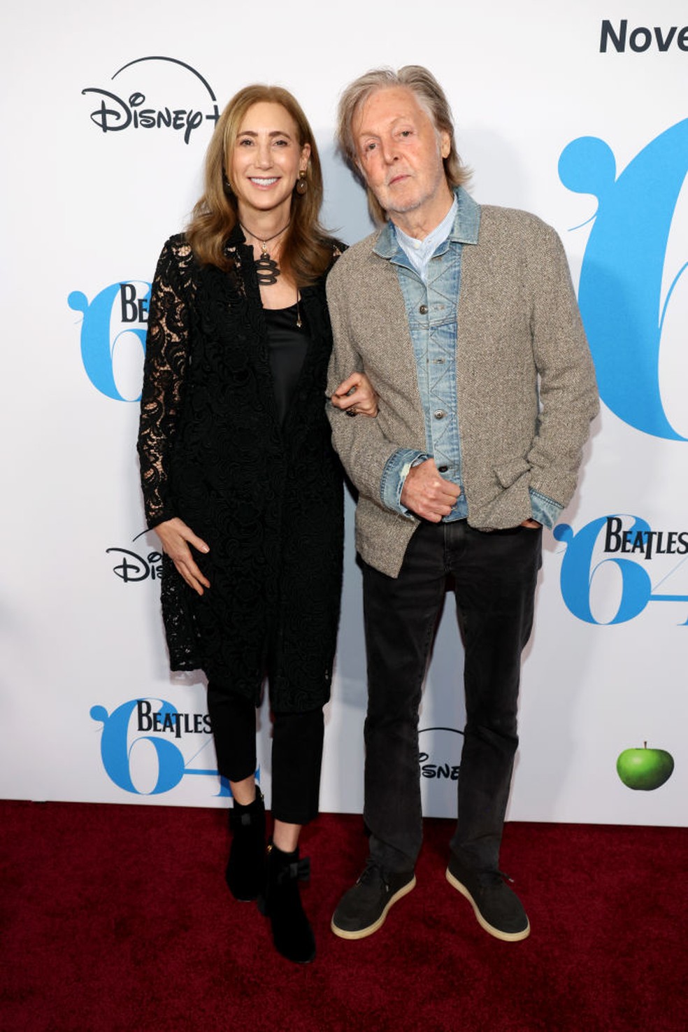 Paul McCartney e Nancy Shevell — Foto: GettyImages