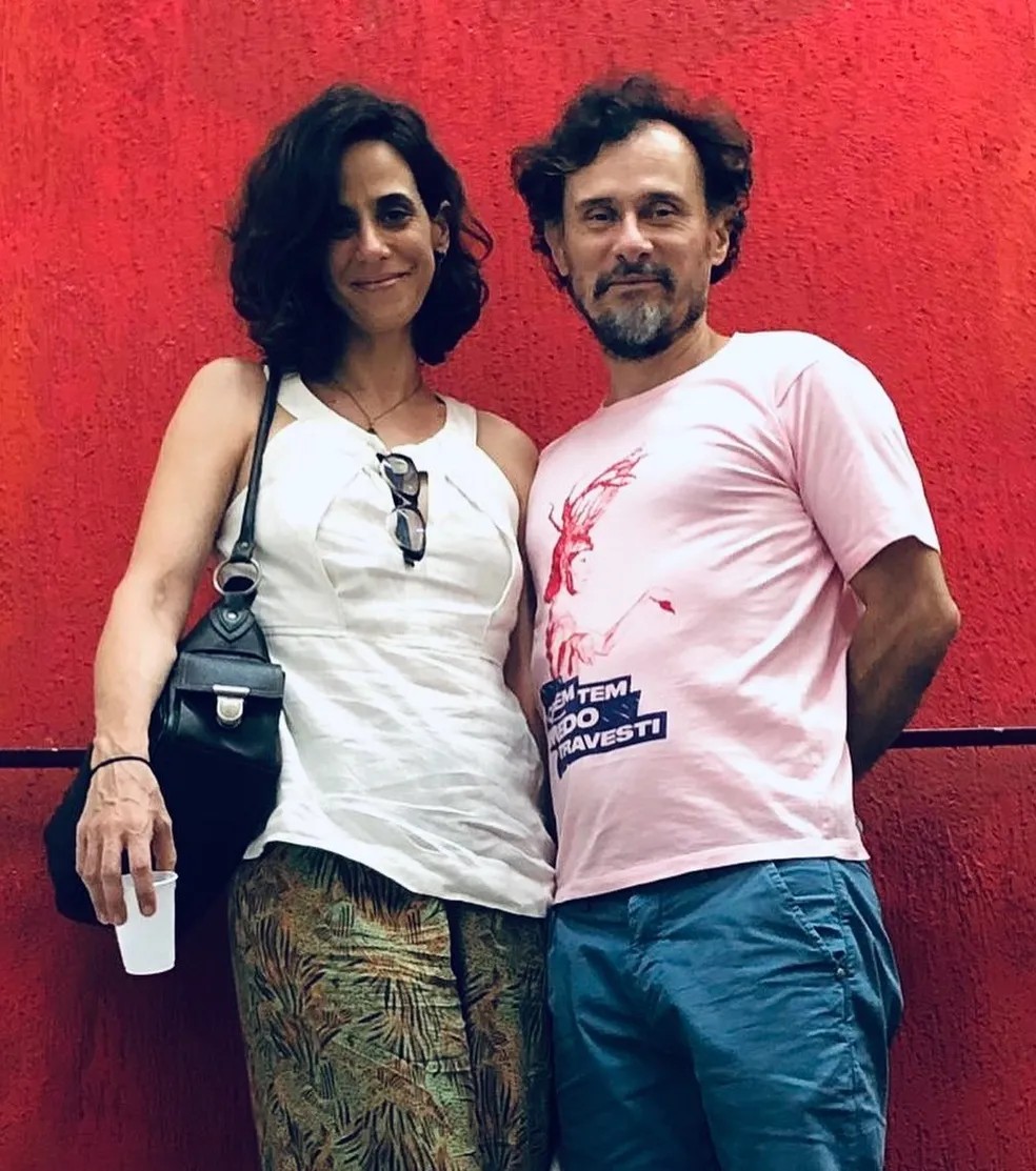 Mariana Lima e Enrique Diaz — Foto: Reprodução/Instagram