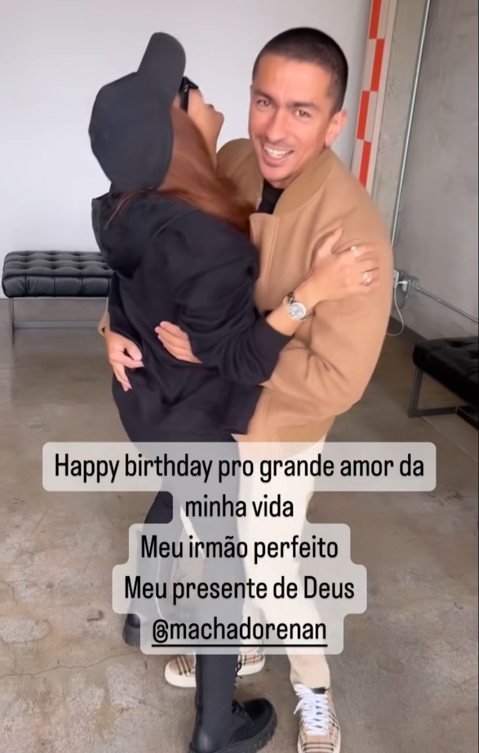 Anitta e Renan — Foto: Instagram