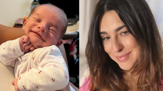 Fernanda Paes Leme encanta fãs com nova foto da filha: "E disseram que eu era a cara da mamãe"