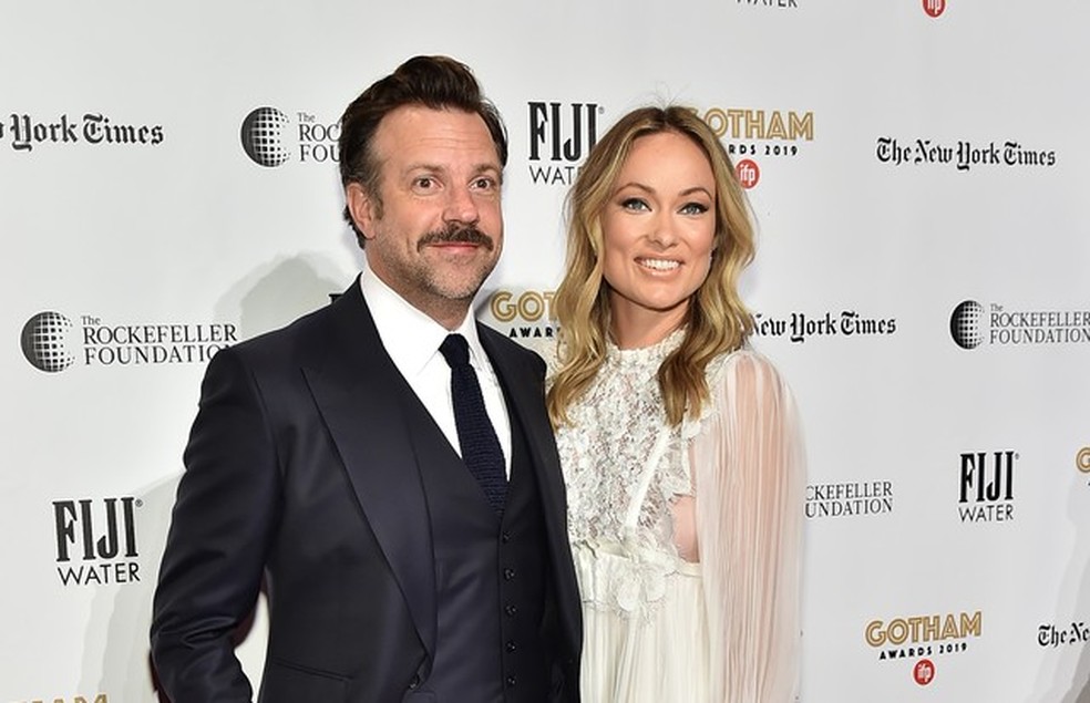 Jason Sudeikis e Olivia Wilde (Foto: Getty Images) — Foto: Vogue