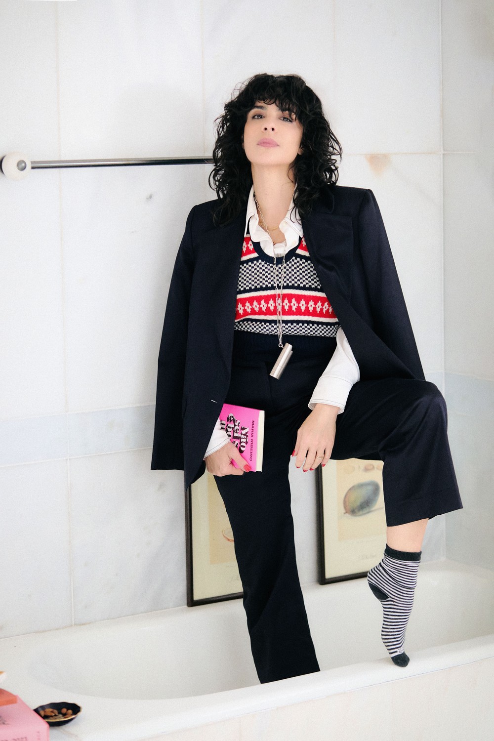 Maria Ribeiro: “Roupa é arte, assim como o verbo”