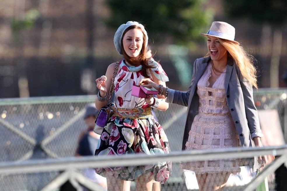 Serena e Blair para a Vogue em fevereiro