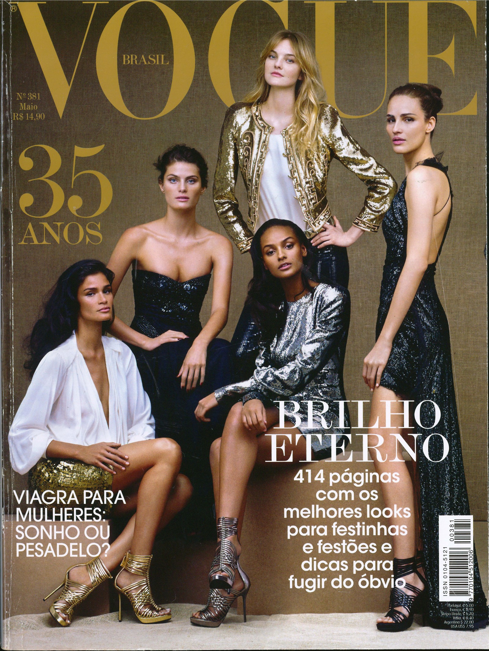 Isabeli Fontana na Vogue Brasil (2010) — Foto: Vogue Brasil