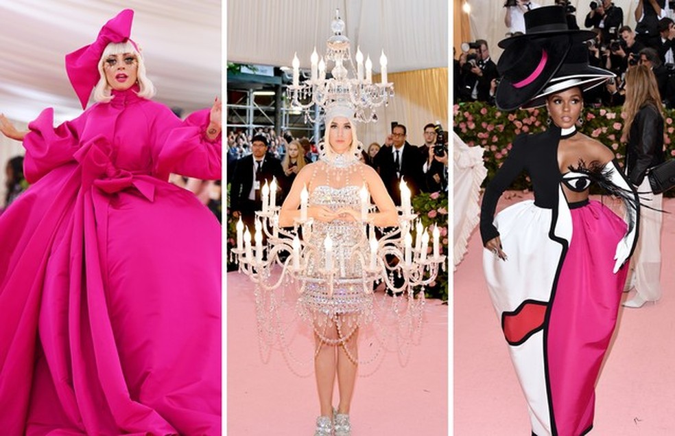 Lady Gaga, Katy Perry e Janelle Monáe (Foto: Getty Images) — Foto: Vogue