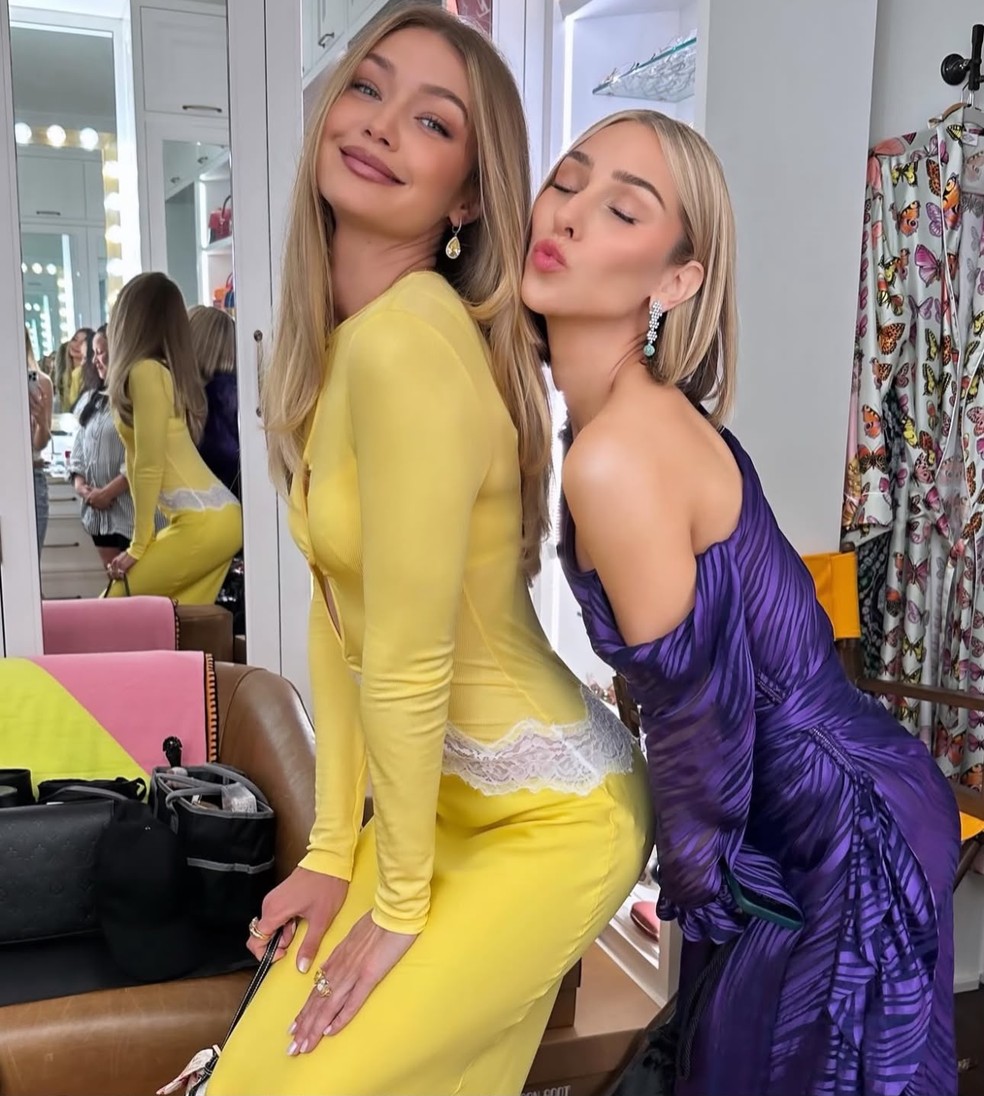 Gigi Hadid faz post — Foto: Reprodução/Instagram