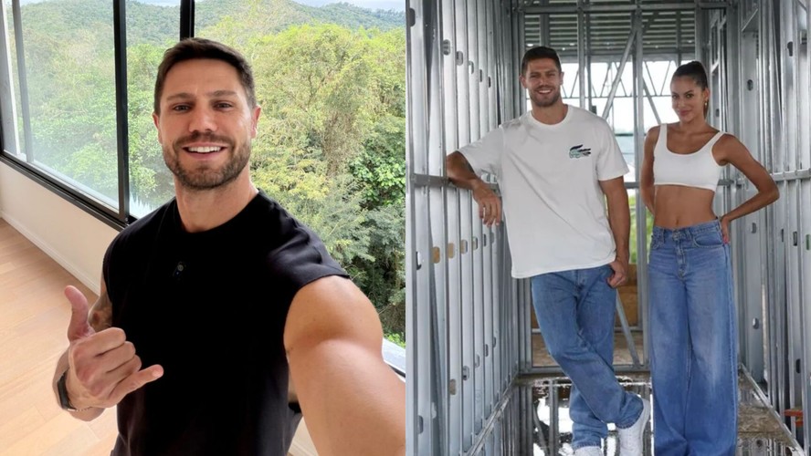 Jonas Sulzbach mostra detalhes de mansão construída com a ex, Mari ...