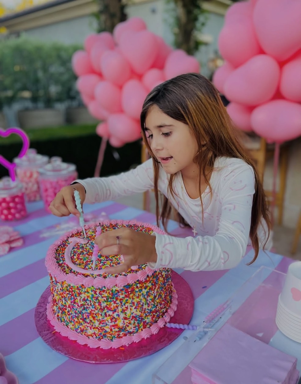 Kris Jenner celebra os 14 anos da neta Penelope — Foto: Reprodução/Instagram
