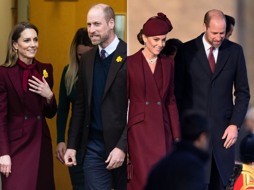 Kate Middleton repete look — Foto: Getty Images