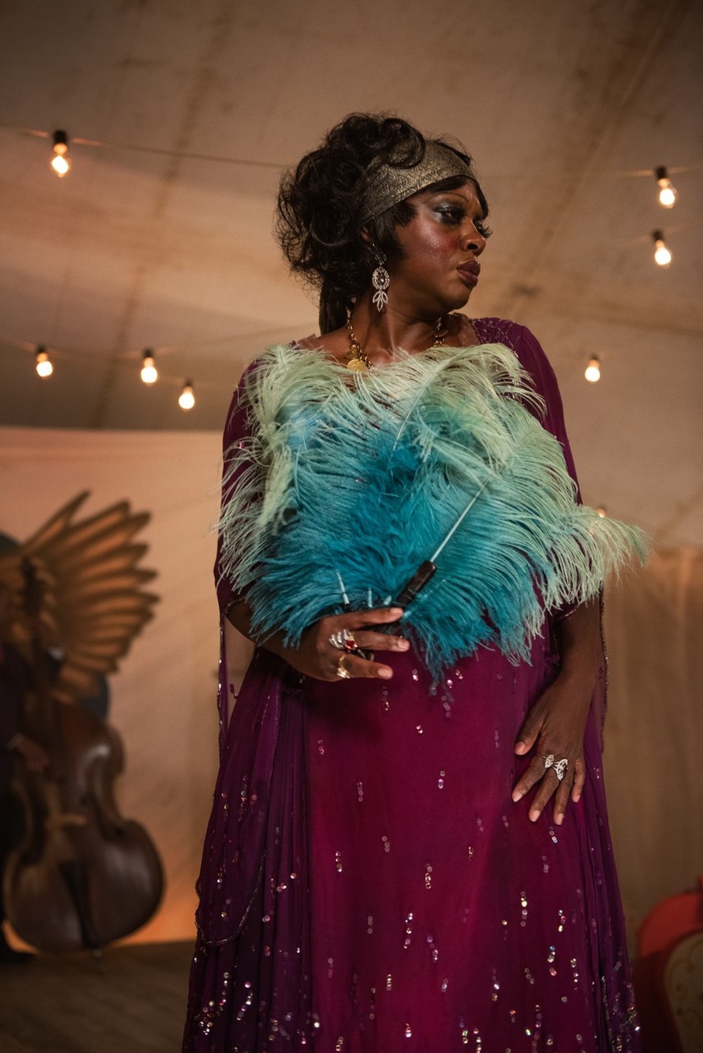 Viola Davis como Ma Raineys em 'A Voz Suprema do Blues' (Foto: Cortesia Netflix) — Foto: Vogue