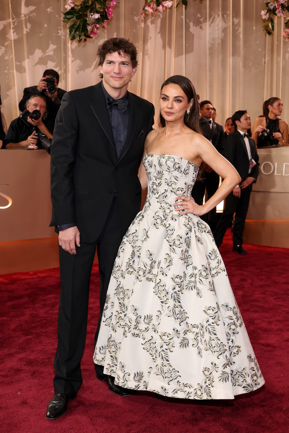 Ashton Kutcher e Mila Kunis — Foto: Getty Images
