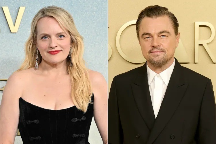 Elisabeth Moss relembra paixão adolescente por Leonardo DiCaprio e brinca: “Ele ainda é um gato”