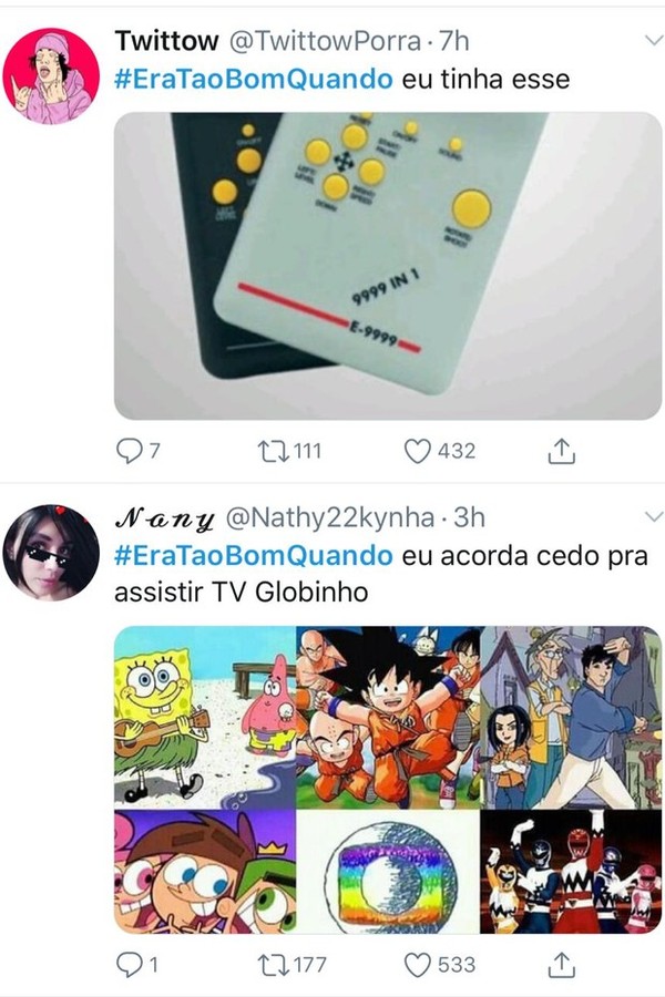 EraTãoBomQuando: clima de nostalgia toma conta dos usuários do Twitter, Celebridades