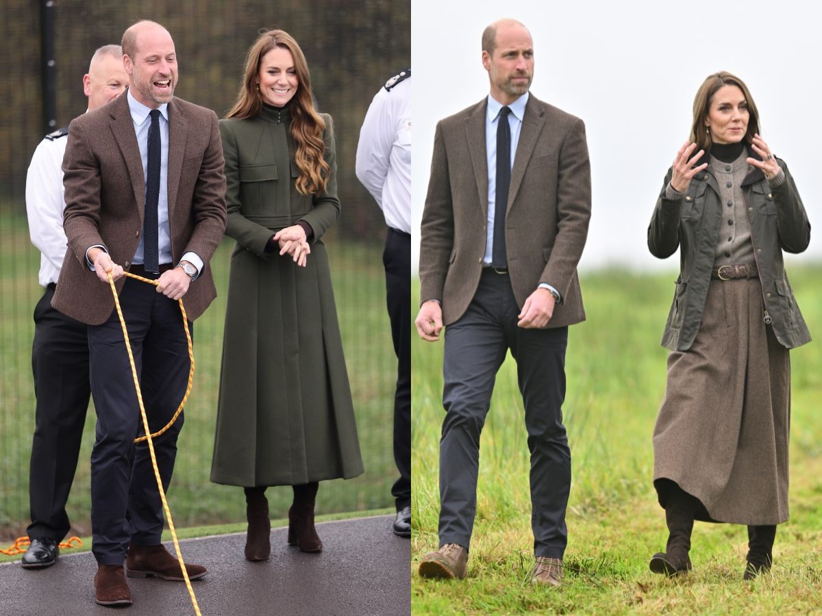 Kate Middleton troca vestido de grife por look "rural chic" em compromisso na Irlanda do Norte