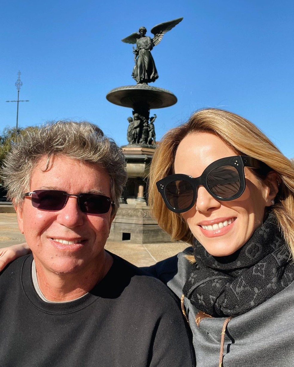 Boninho e Ana Furtado em 2021 — Foto: Reprodução/Instagram