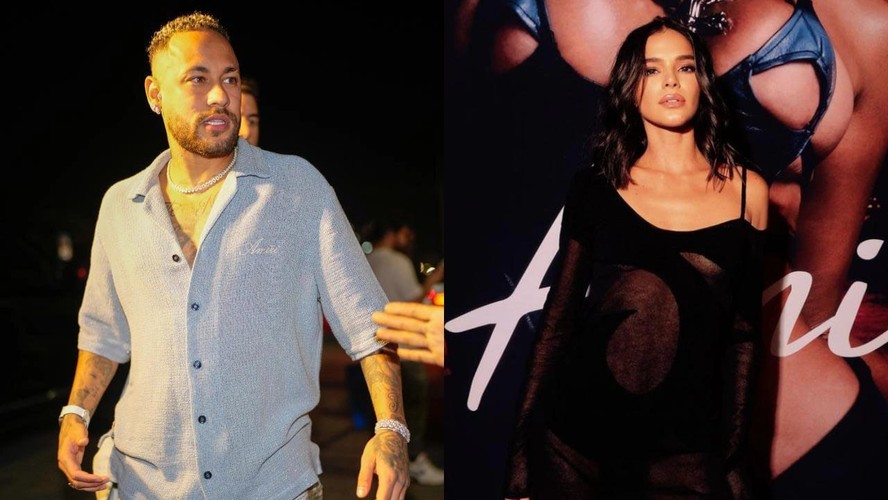 Reencontro entre Bruna Marquezine e Neymar agita as redes com memes
