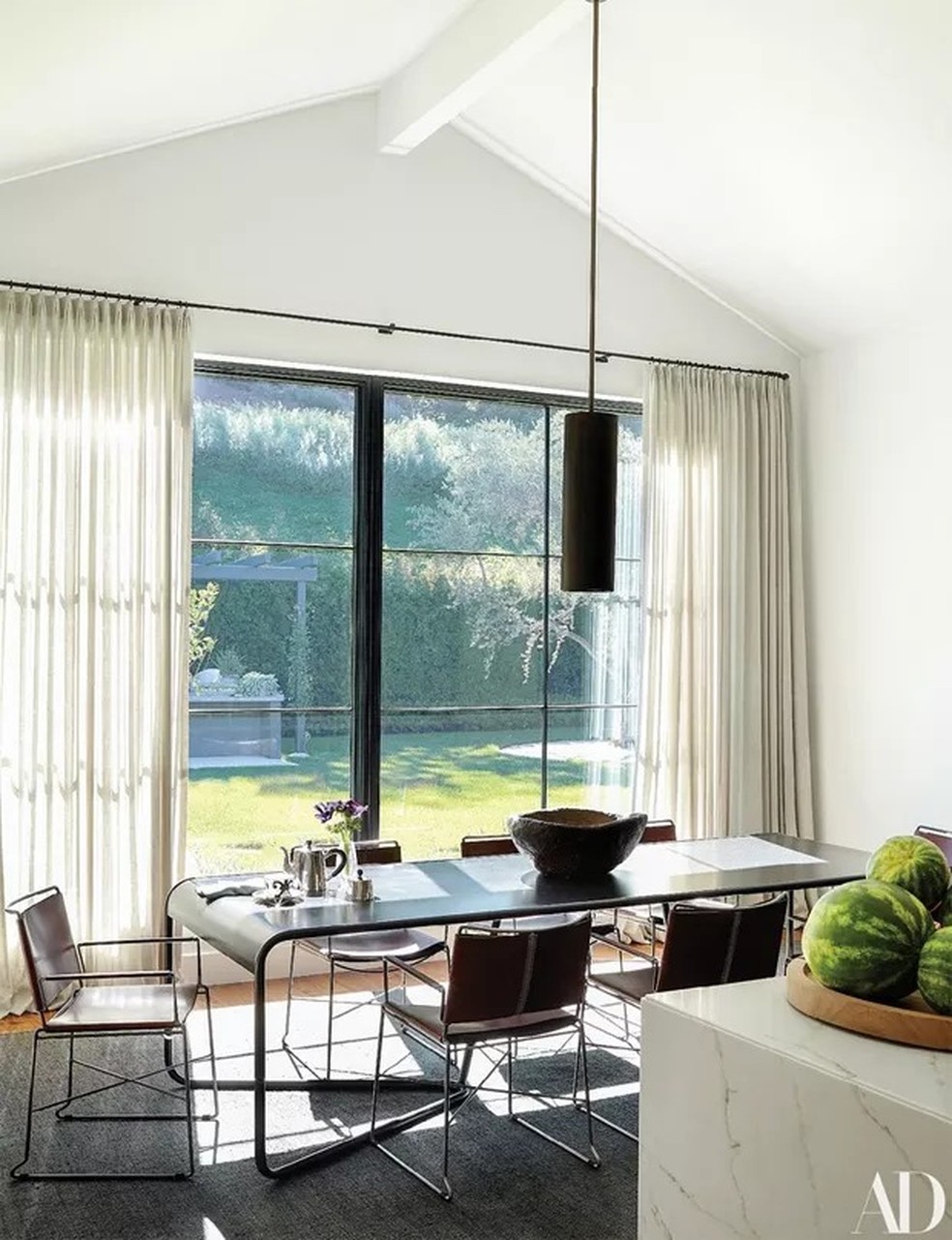 Reprodução / Revista Architectural Digest — Foto: Reprodução / Revista Architectural Digest