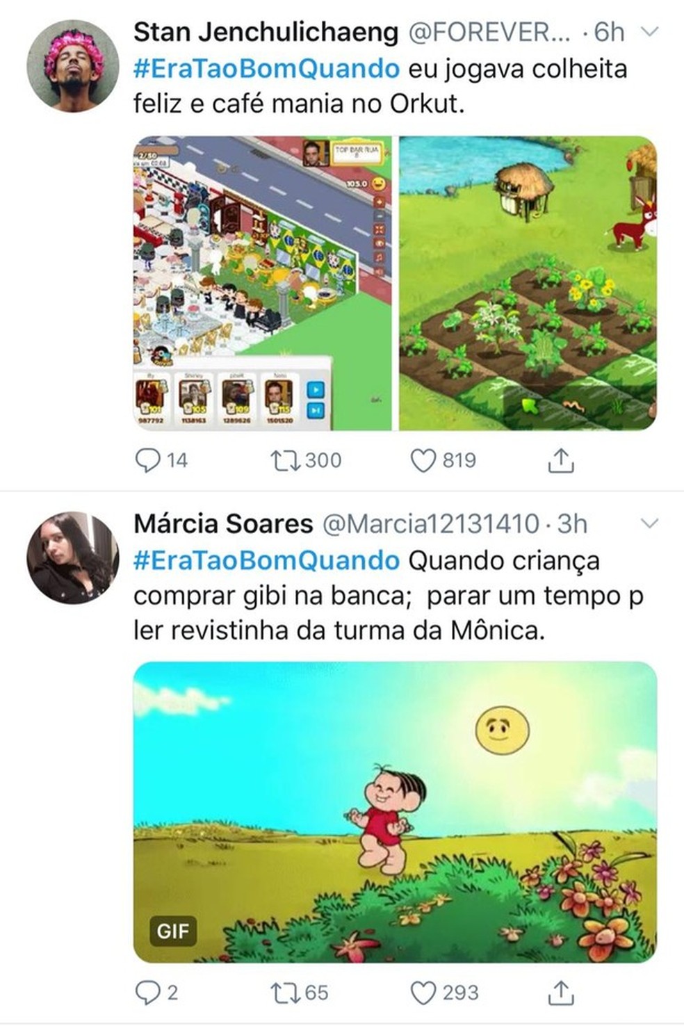 EraTãoBomQuando: clima de nostalgia toma conta dos usuários do Twitter, Celebridades