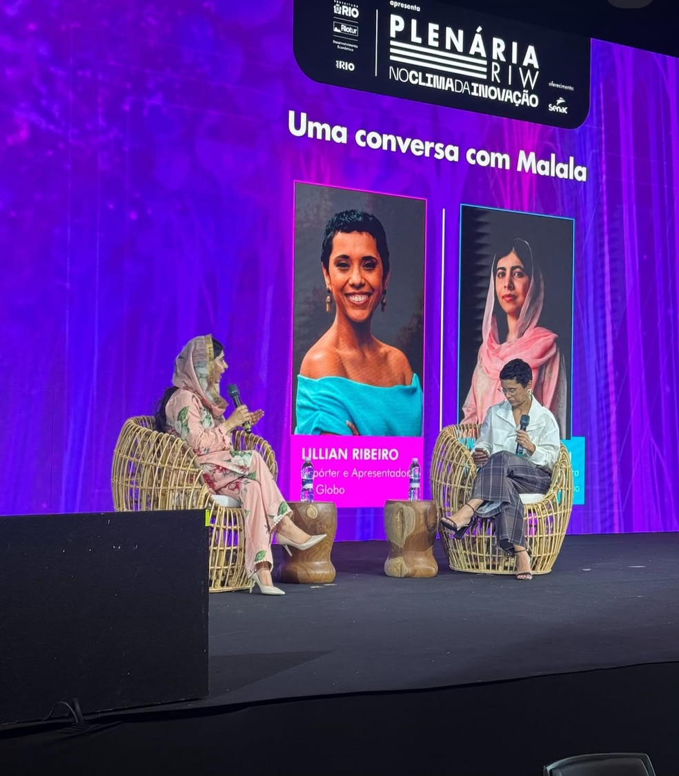 Malala Yousafzai posta registros no Rio de Janeiro — Foto: Reprodução/Instagram