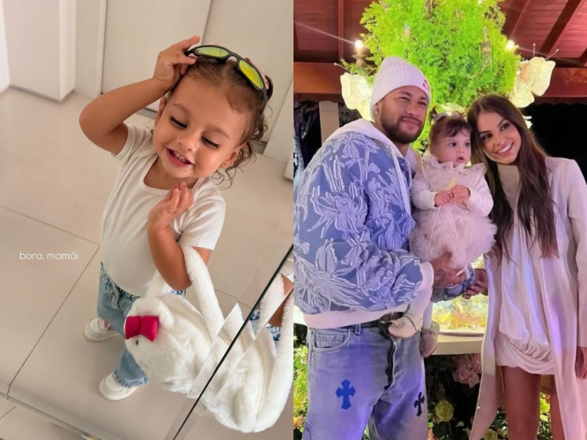 Fofura pura! Amanda Kimberlly mostra momento ‘lambuzado’ de Helena, filha com Neymar Jr.