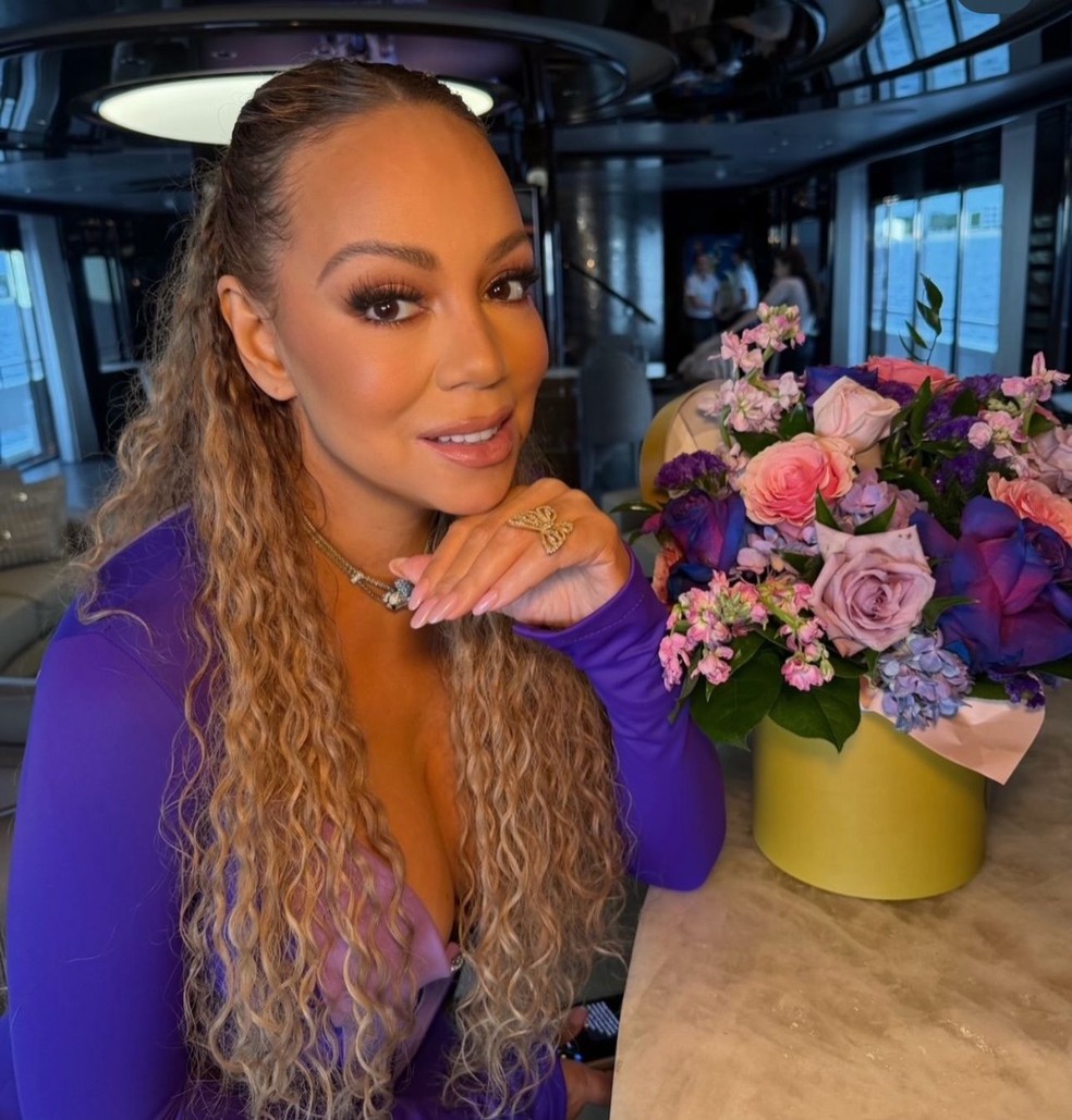 Mariah Carey — Foto: Reprodução/Instagram