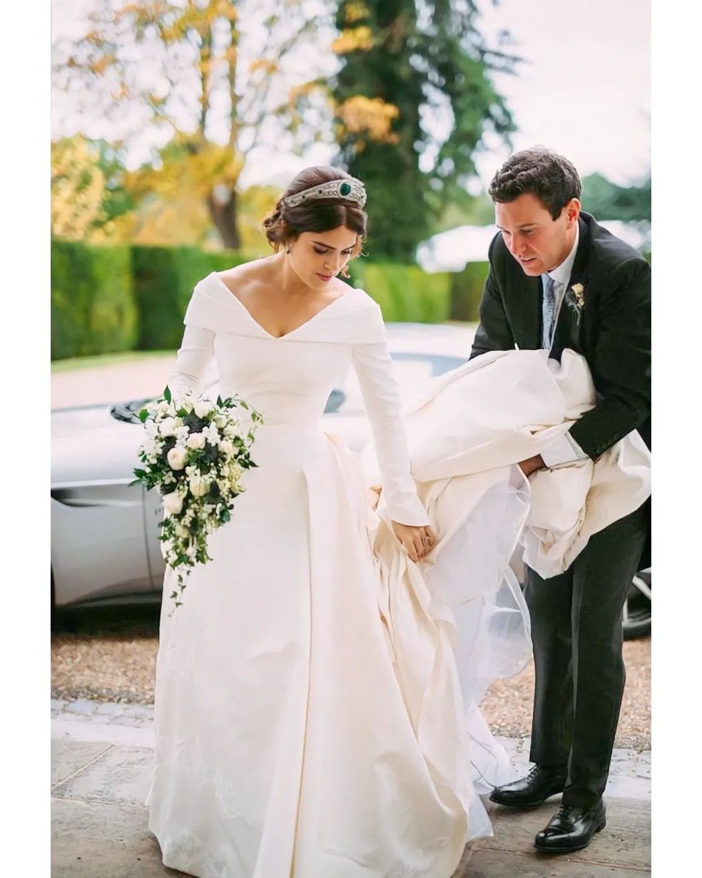 Princesa Eugenie em seu casamento — Foto: @divinedayphotography