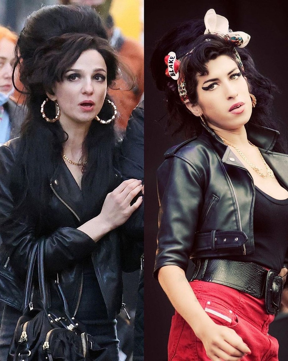 A atriz que impressiona na pele de Amy Winehouse em filme sobre cantora