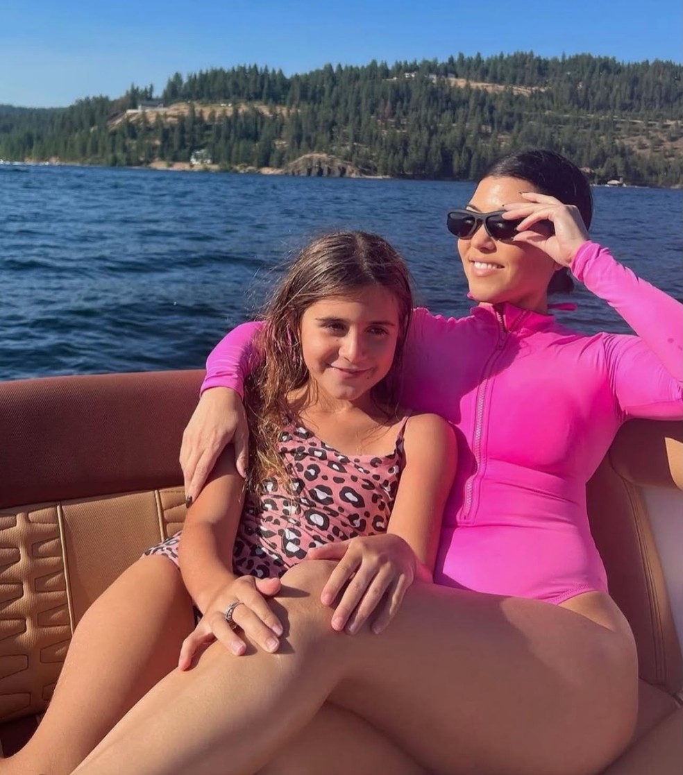 Kris Jenner celebra os 14 anos da neta Penelope — Foto: Reprodução/Instagram