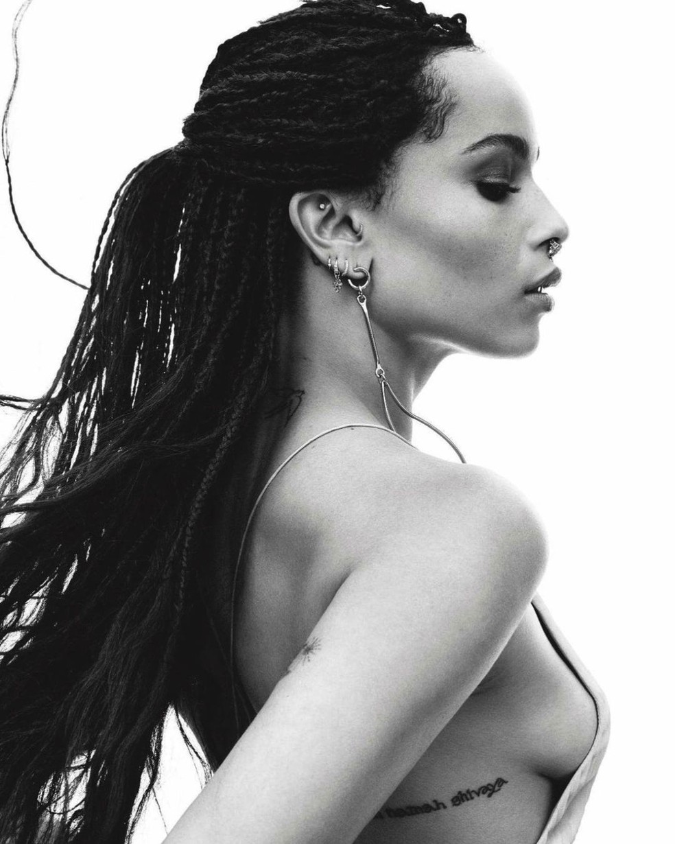 Zoë Kravitz com gypsy braids — Foto: Instagram