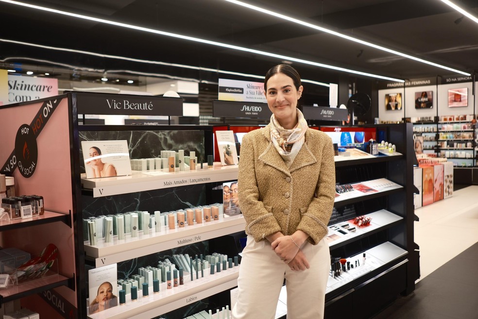 Vic Beauté estreia nas lojas físicas da Sephora — Foto: Divulgação