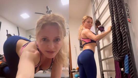 Rita Guedes compartilha rotina fitness em rede social