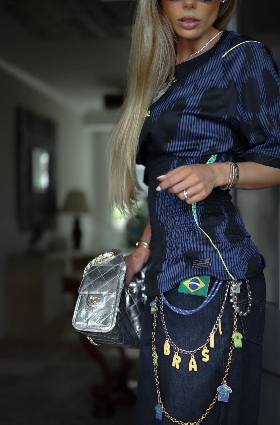 Carol Cabrino faz post — Foto: Reprodução/Instagram