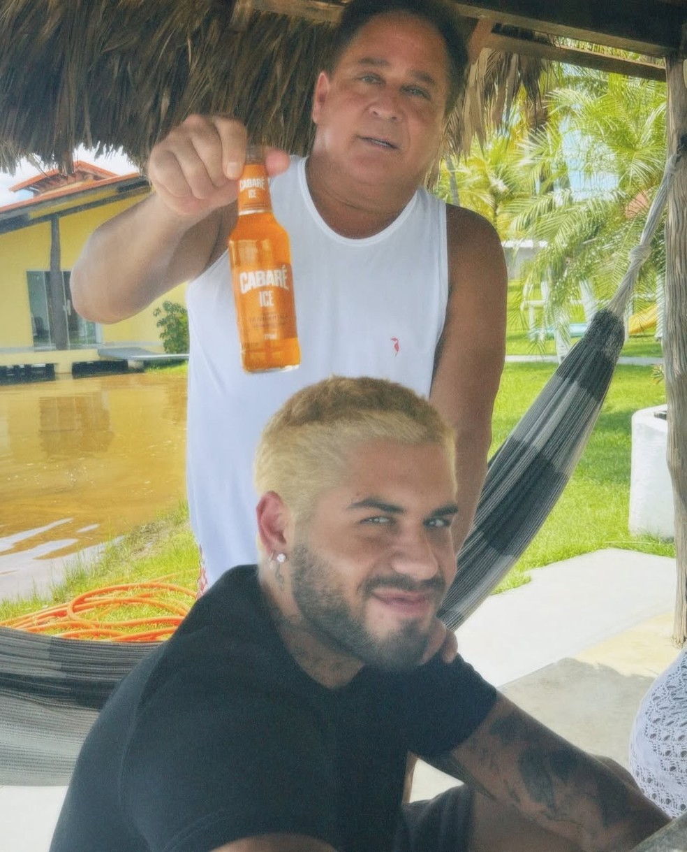 Leonardo resgata cliques antigos para celebrar aniversário de Zé Felipe — Foto: Reprodução/Instagram