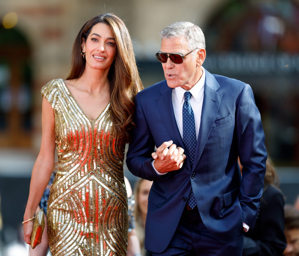 George Clooney brinca sobre surpresa 'perigosa' de Amal Clooney em seu ...