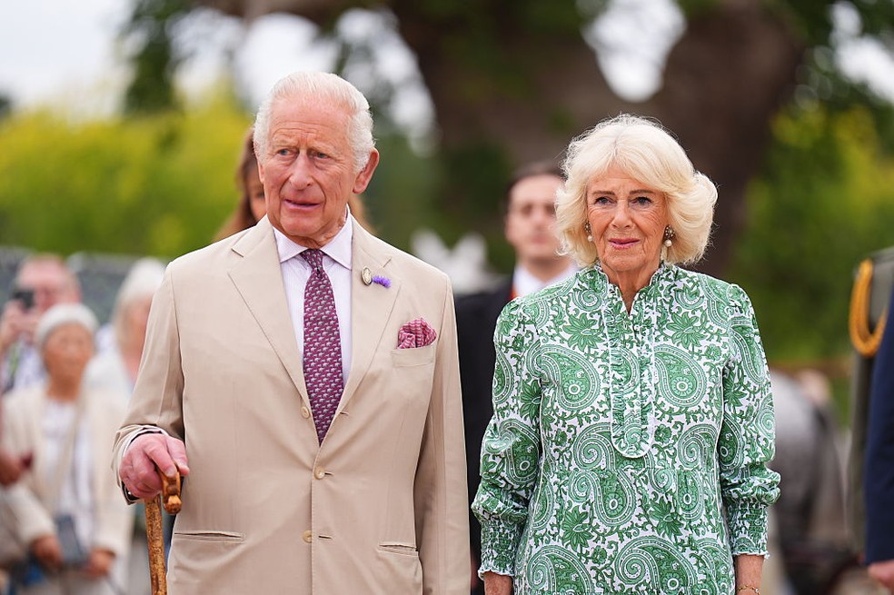 Rei Charles e Rainha Camilla — Foto: GettyImages