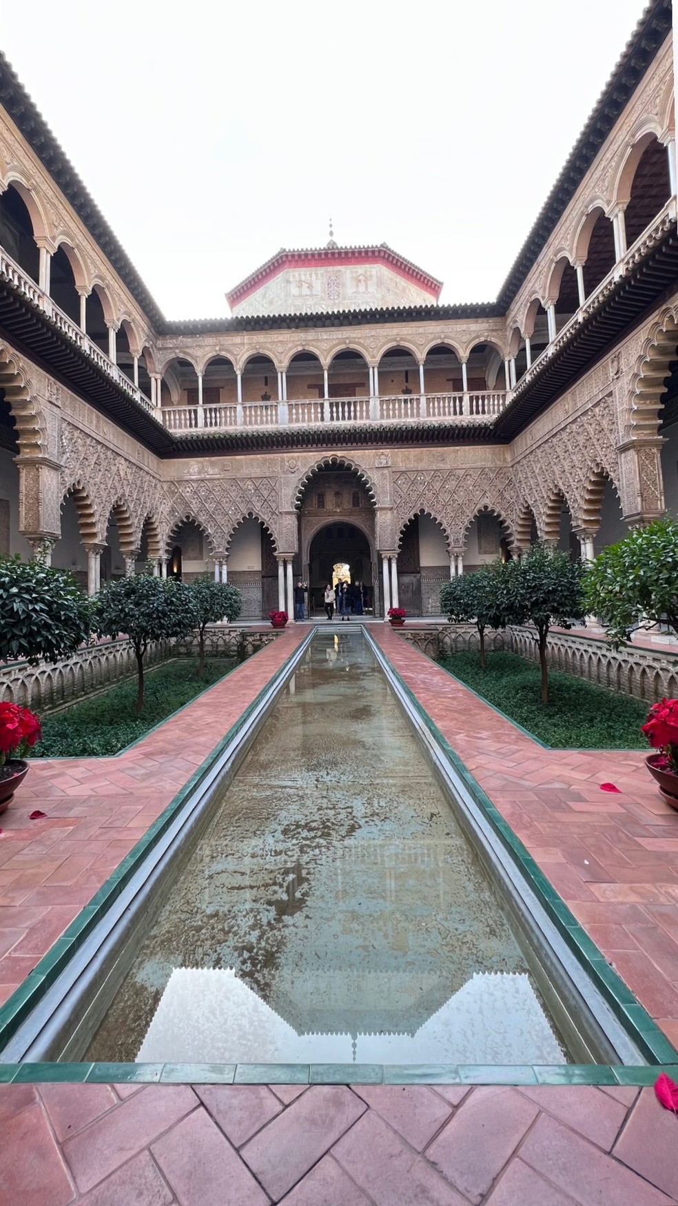 Real Alcázar de Sevilha — Foto: Reprodução Instagram @caroltoledo 2