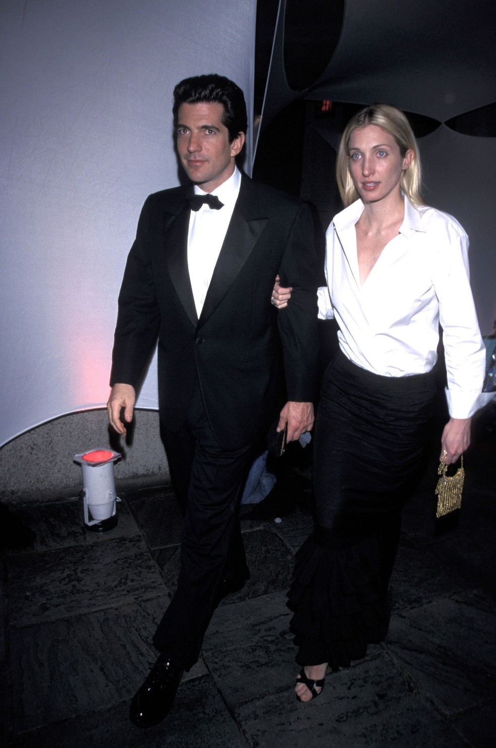 John F. Kennedy Jr. e Carolyn Bessette — Foto: Getty Images