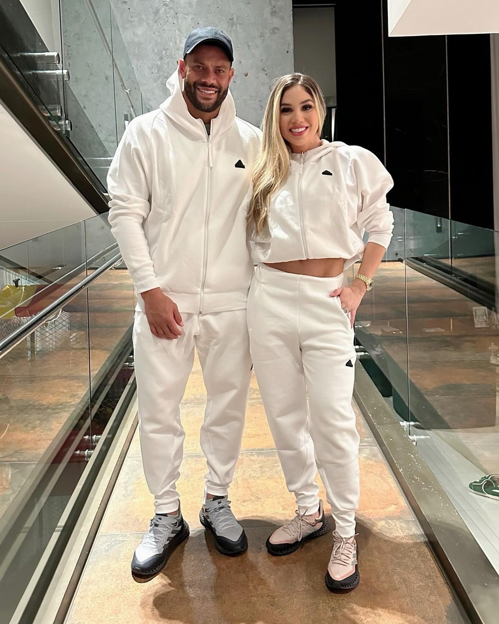 Hulk Paraiba e Camila Ângelo — Foto: reprodução/instgaram