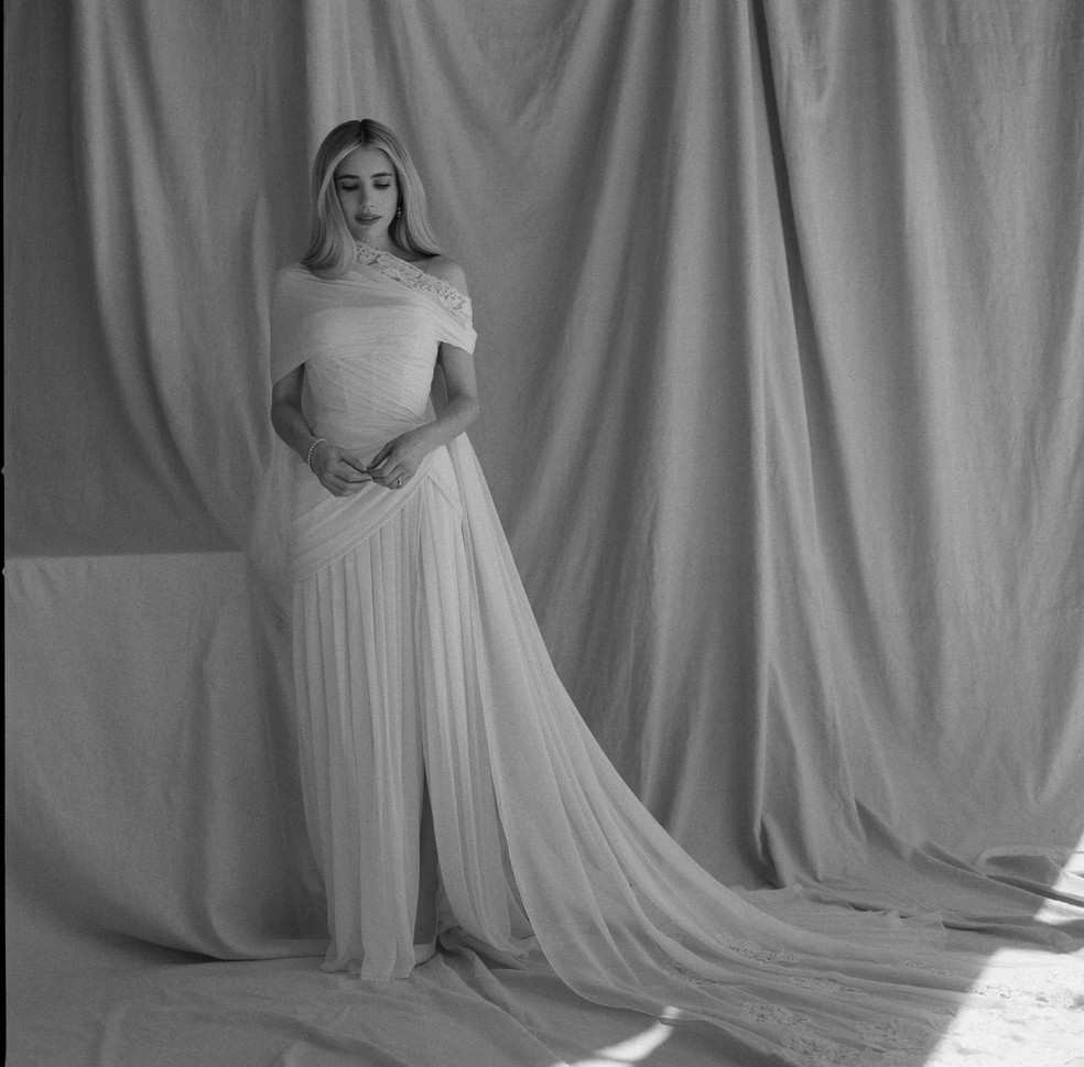 Casamento Emma Roberts e Cody John — Foto: Norman & Blake