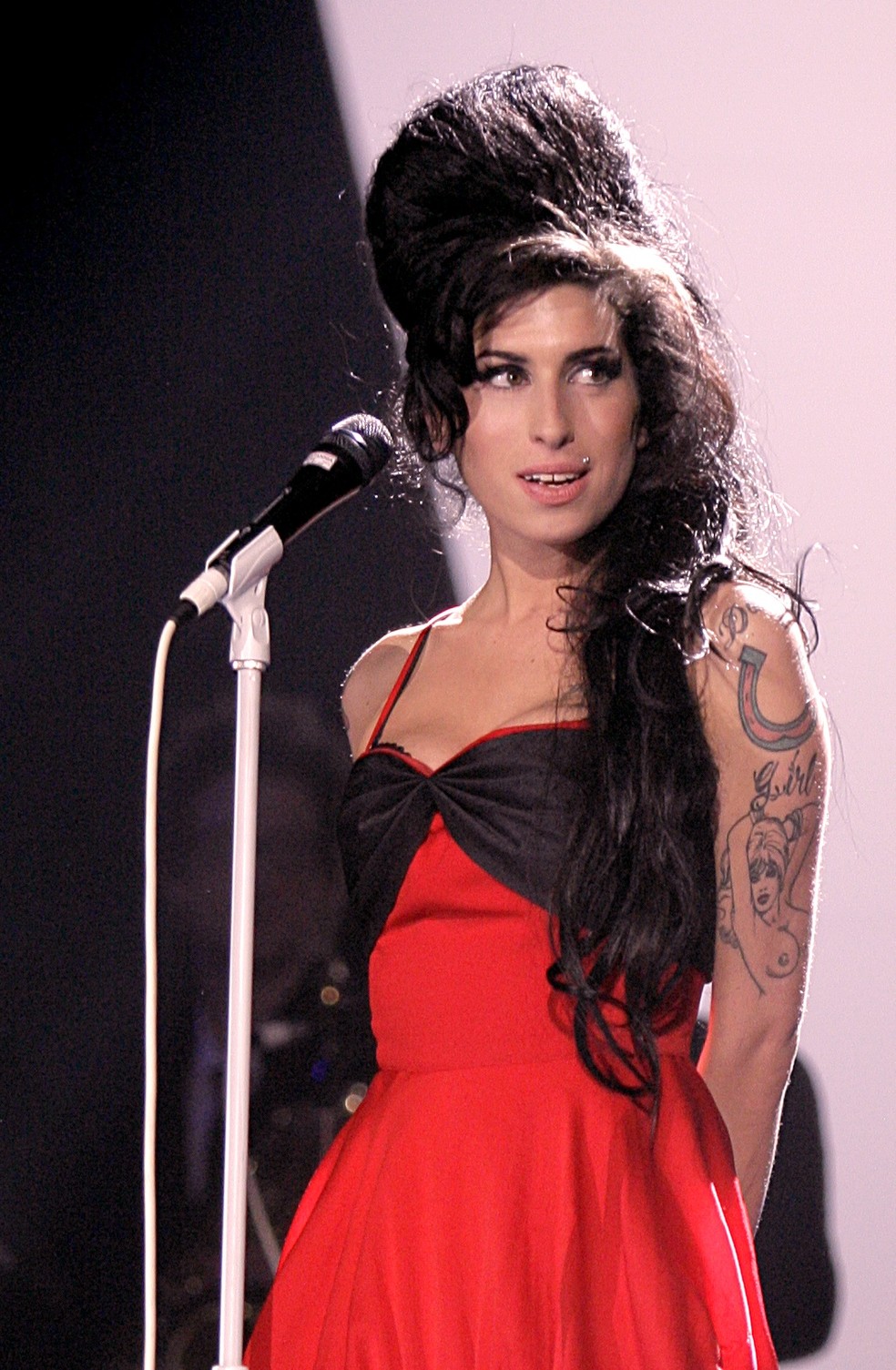 Amy Winehouse em 2007 — Foto: Getty Images