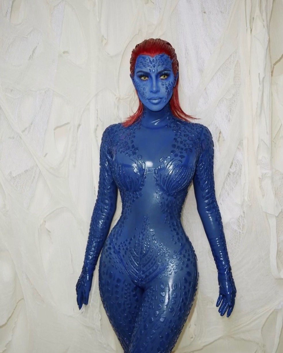 Kim Kardashian de Mística — Foto: Reprodução/Instagram