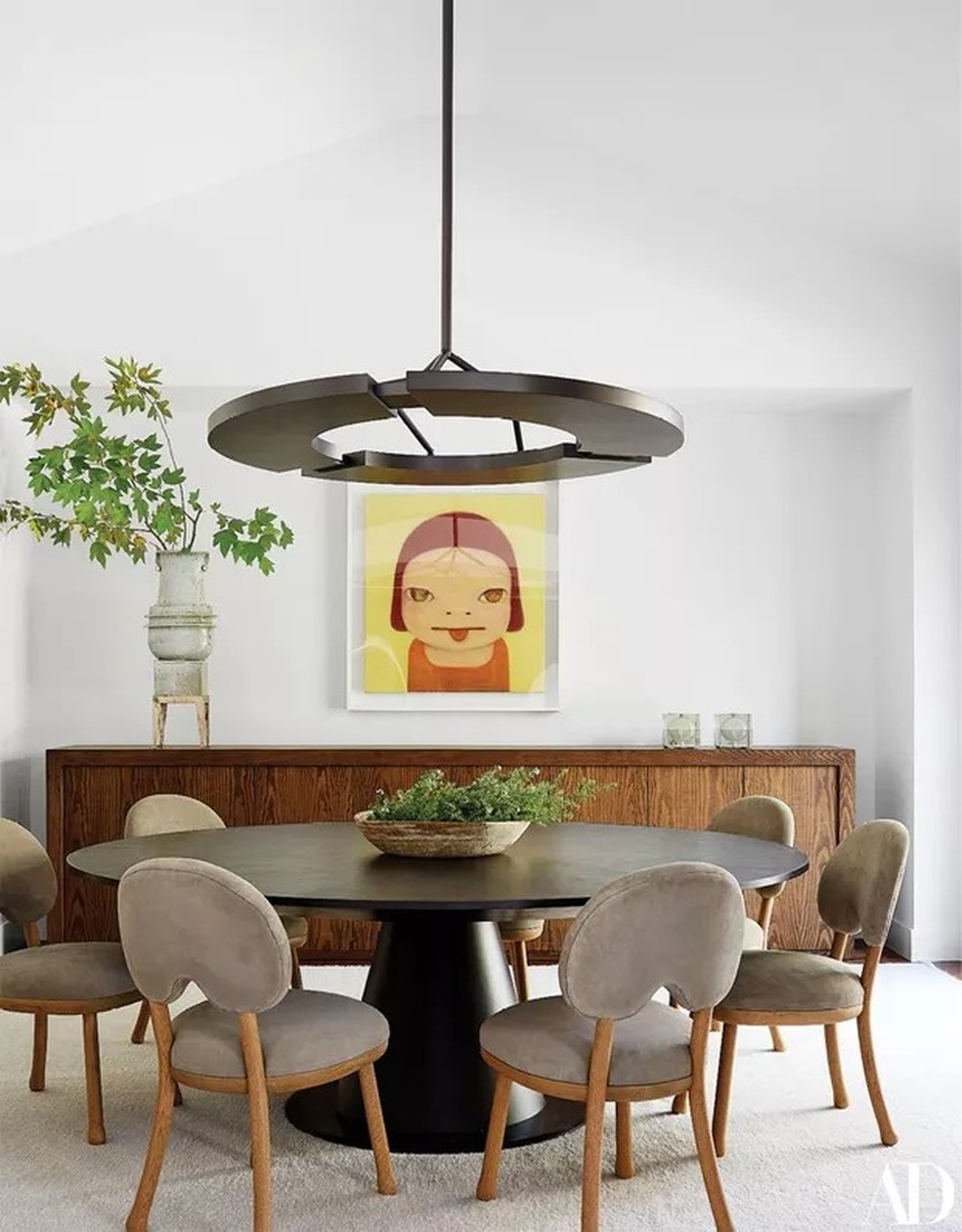 Reprodução / Revista Architectural Digest — Foto: Reprodução / Revista Architectural Digest