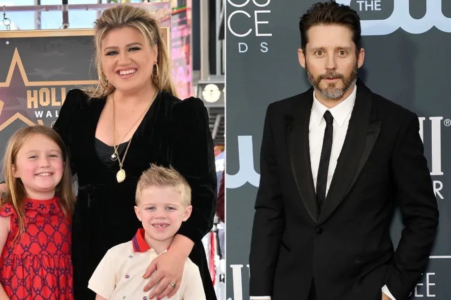 Kelly Clarkson fala sobre o momento vivido pelos filhos após a perda do pai