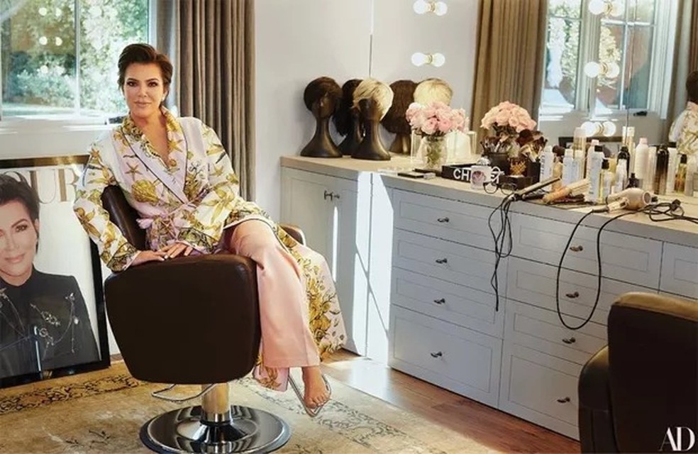 Reprodução / Revista Architectural Digest — Foto: Reprodução / Revista Architectural Digest