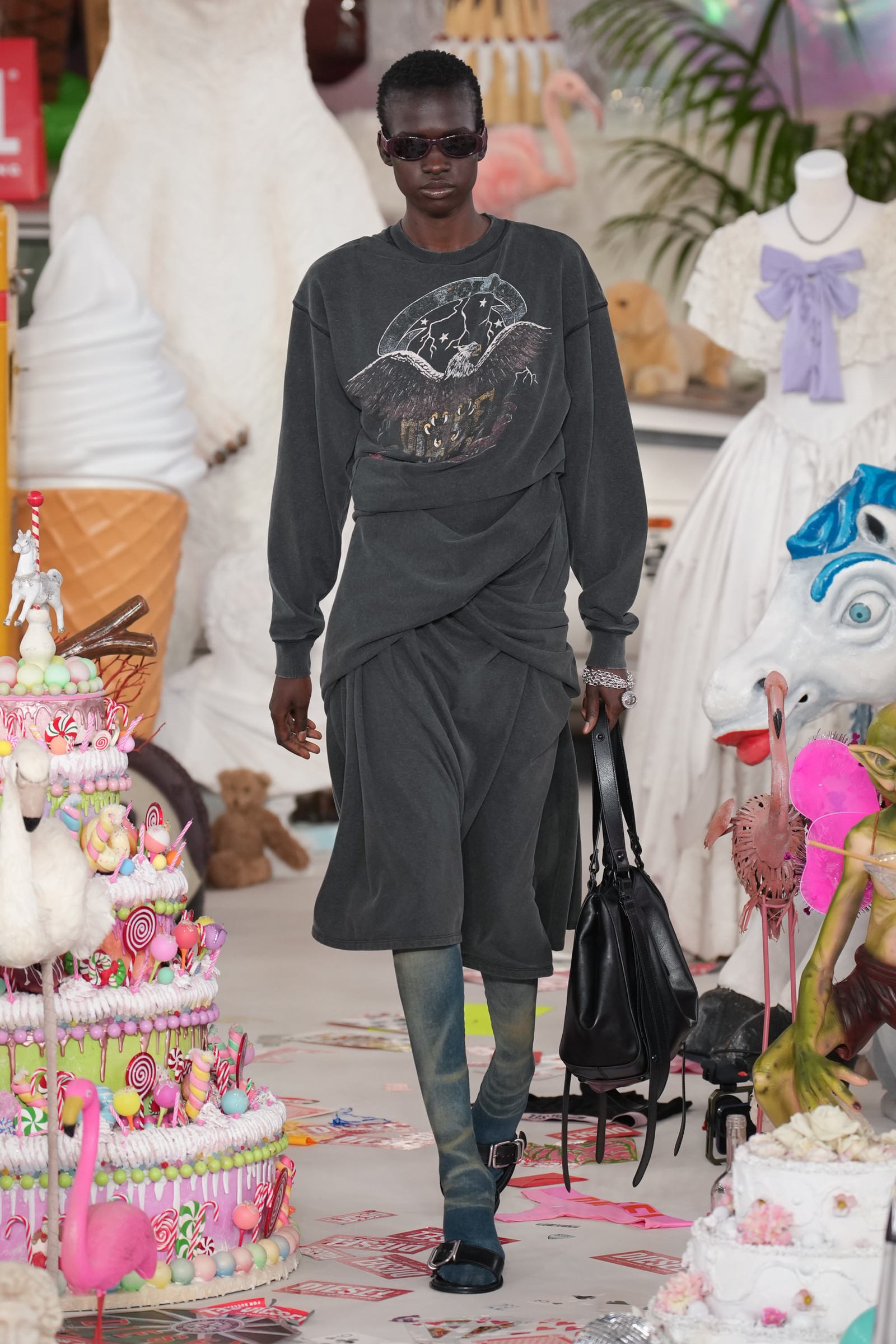 Diesel | Milão | Inverno 2026 — Foto: Launchmetrics Spotlight