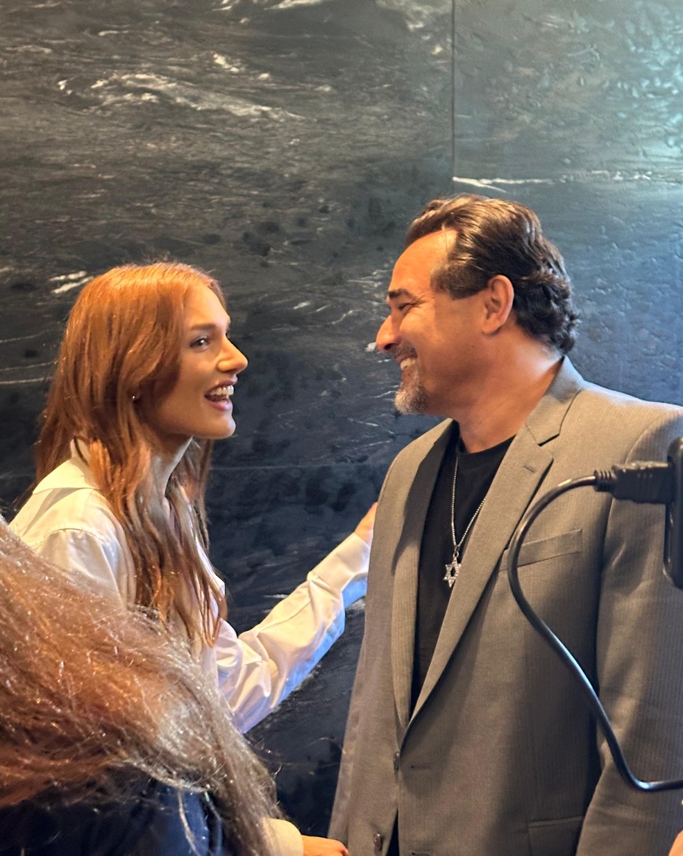 Sasha e Luciano Szafir — Foto: vogue