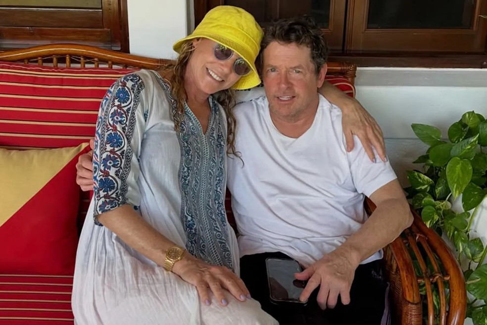 Michael J. Fox e Tracy Pollan — Foto: GettyImages
